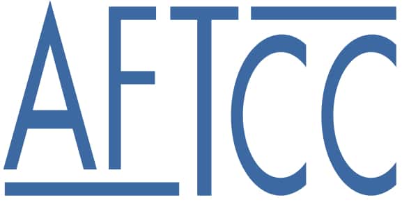 Logo de l'AFTCC, association française de thérapie comportementale et cognitive, luttant pour l'accès au soin pour tous et le remboursement des thérapies psychologiques.